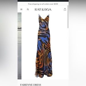 Rat and Boa Fabienne Dress size M worn once